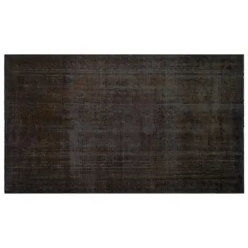 

Handmade Black Vintage Overdyed Turkish Area Rug 152x260 Cm-4'12''X8'6''