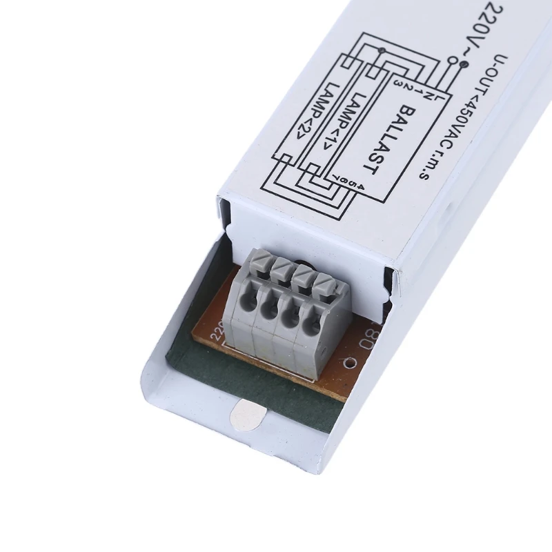 Universal High Ballast Factor Ballast 2x36W Wide Voltage T8 Instant Start Electronic Fluorescent Lamp Easy Use