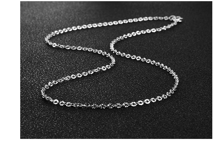Hb703fcc49a074d0bb705aeaeb07135d2d 925 Sterling Silver Rose Gold Platinum Color O-chain Long 40, 45, 50, 60, 70, 80cm Wide 2.5, 3mm Shine Necklace Fashion Gift Mallzona