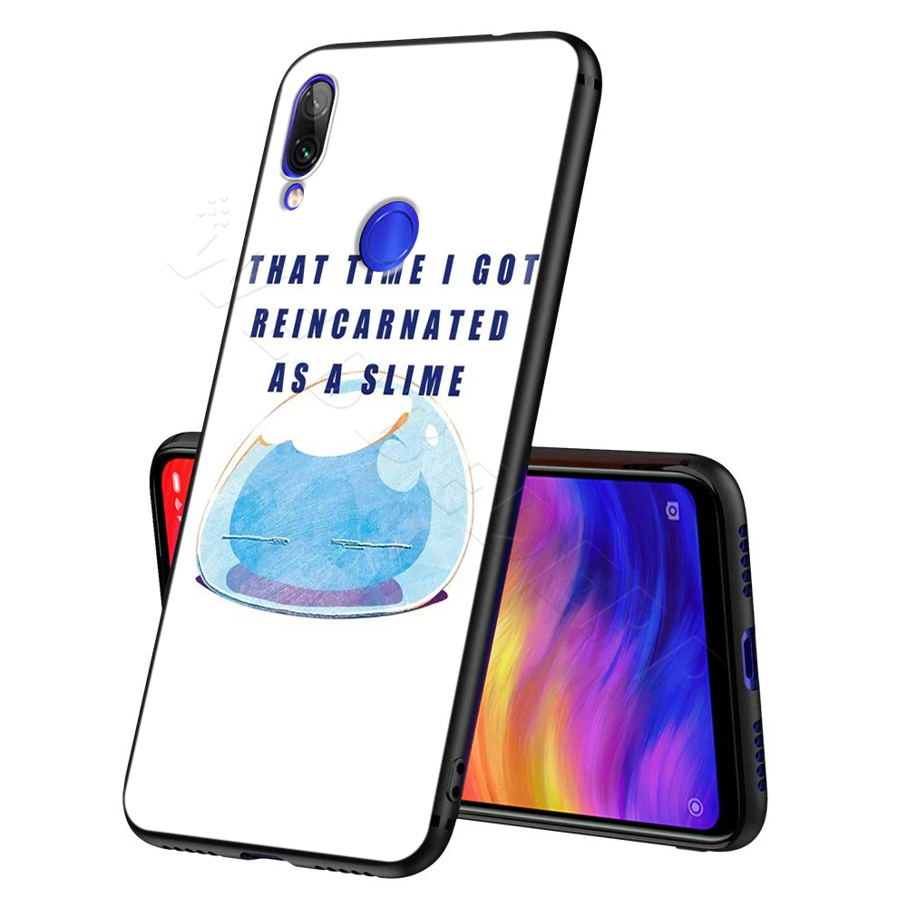 Чехол Time I Got Reincarnated Slime для Xiaomi Redmi 4A 4X 5 5A 6 6A 7 7A S2 Note Go K20 Pro Plus Prime 8T|Бамперы| |