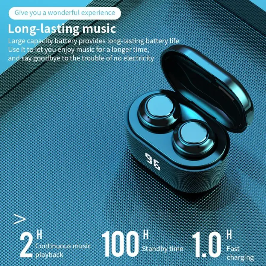 

A6 TWS Bluetooth 5.0 Earphone Noise Cancelling fone Headset With Mic Handsfree Earbuds for Xiaomi Redmi Airdots Wireless Earbud