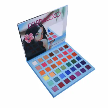 

Brand Charm Beauty Glazed Makeup 42 Colors Eyeshadow Palette Glitter Shimmer Matte Eye Shadow Pallete High Pigmented with Mirror
