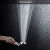 Mineral Balls 3 Modes High Pressure Shower Head with On/Off Switch Filter Water Saving Handheld Showerheads Bathroom Accessories 4