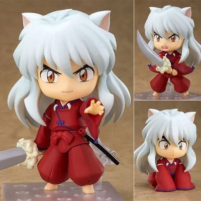 Anime Figures Inuyasha #1300 Toys Set Model Sesshoumaru Action Figural Collection Brinquedos 10cm Higurashi Kagom Xmas Gift Doll