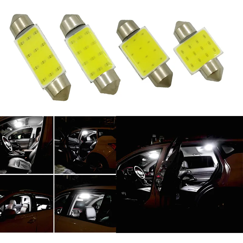 ڵ ȣǿ LED COB   , ׸ , 6500K, C5W, C10W, 31mm, 36mm, 39mm, 41mm, 12V, 10 