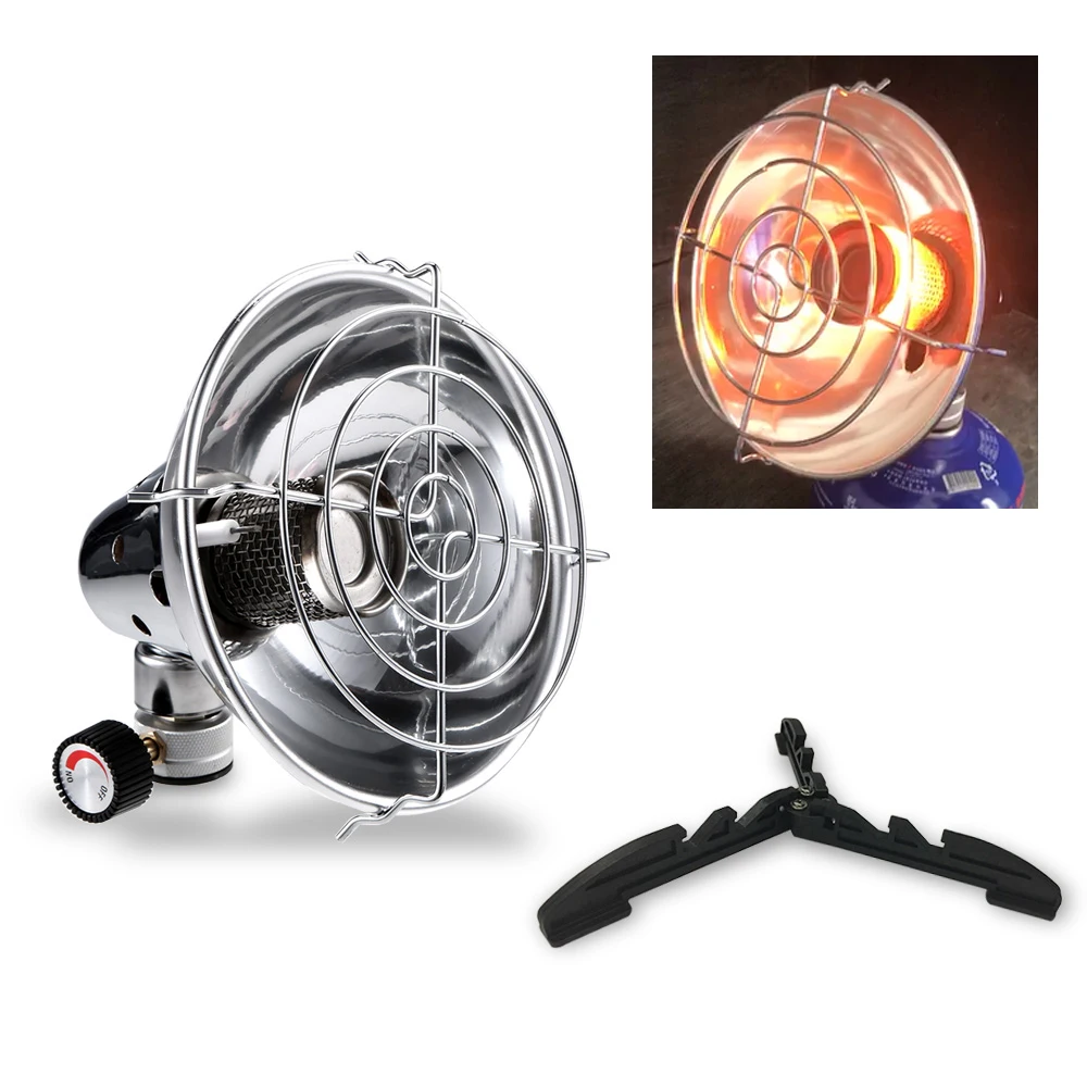 

Camping Gas Heater Outdoor Portable Heater Warmer Heating Stove For Hunting Hiking Tent Picnic Cooker Stove Equipment KC280