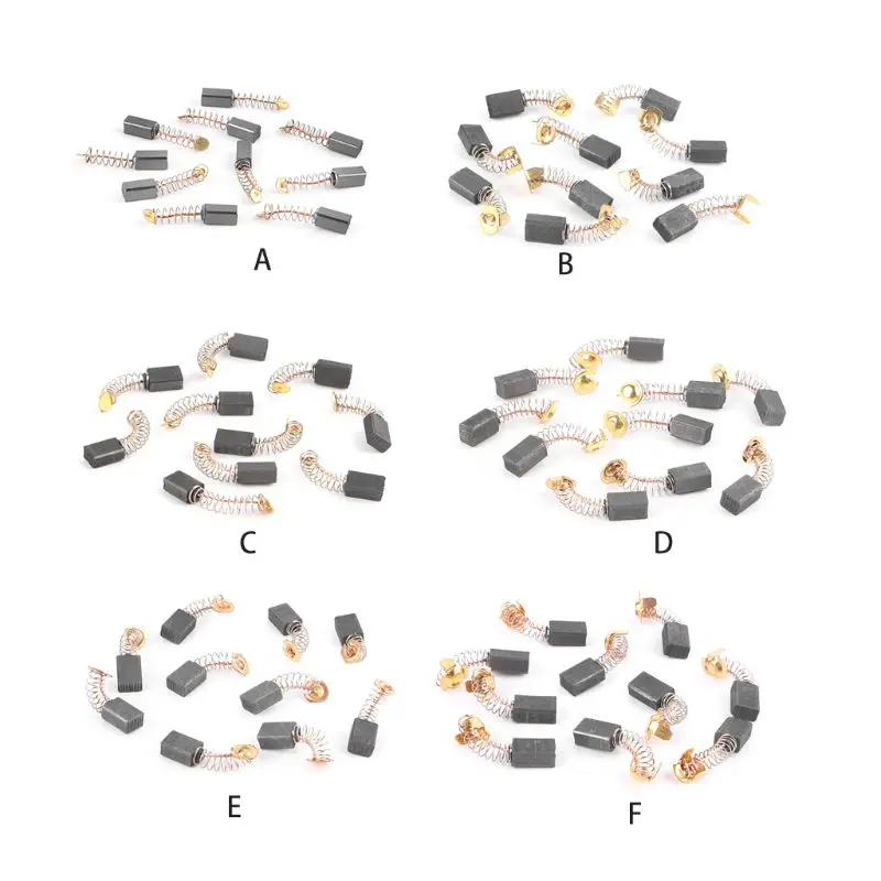 10 шт. электроинструмент углеродная щетка электрический молоток угловая