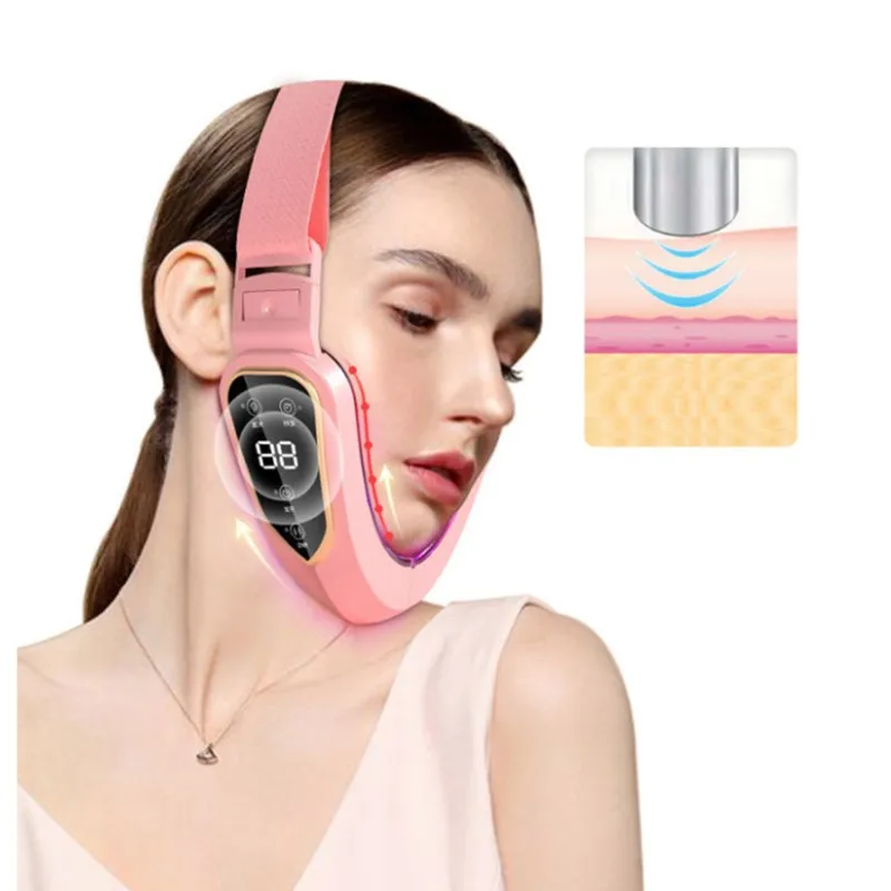 

Thin face instrument artifact lift firming mask massager thin face, micro vibration masseter beauty instrument