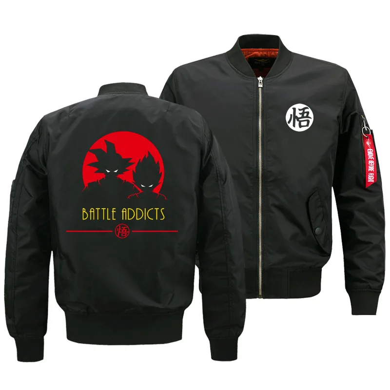 

Anime Dragon Ball Hoodie Sun Wukong Hoodie Air Force One Pilots Jacket Baseball Uniform Customizable