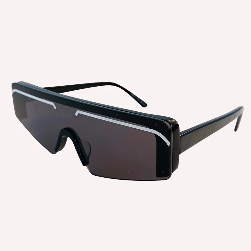 Модные новые маленькие солнцезащитные очки, женские мужские оправы acetate Goggle, солнцезащитные очки для девушек, уличные зеркальные очки, женские оттенки UV 400
