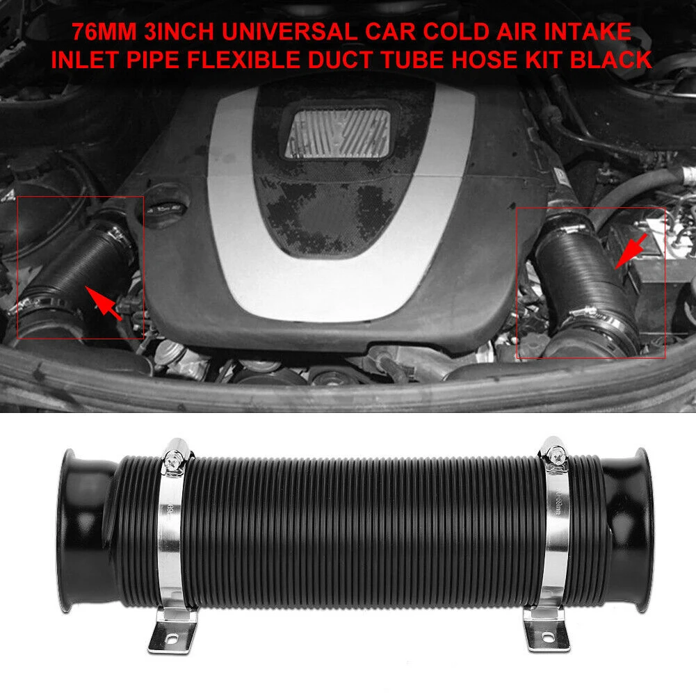 Intelligent Retractable Universal Feed Filter Parts Induction Accessories Replacement Car Engine Air Intake Hose Flexible Duct