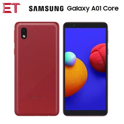 Оригинальная глобальная версия Samsung Galaxy A01 Core A013G/DS мобильный телефон 5,3 дюйм1 Гб RAM 16 Гб 3000 мАч Dual SIM смартфон Android10.0