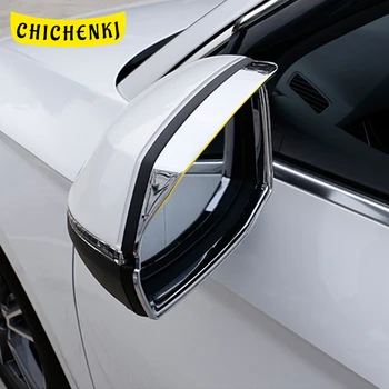 

Car Accessories Chrome Side Rearview Mirror Visor Protector Cover Trim Frame Sticker Decoration for Audi Q5 FY 2017-2020