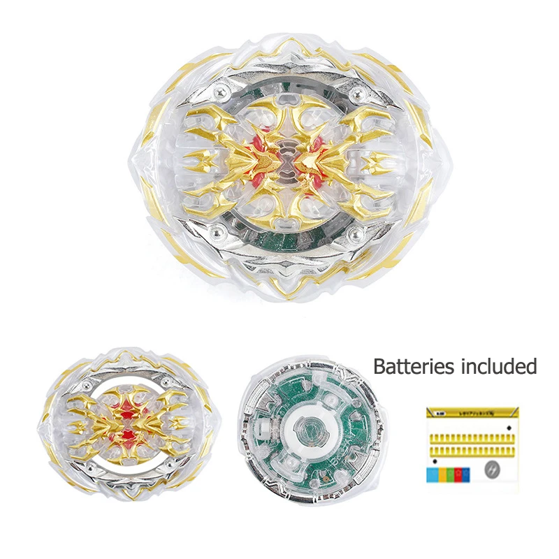 Mksafn Bayblade Burst светодиодный светильник Platinum B-153 GATINKO CUSTOMZE SET Электрический Acceleration Tip Spinner гироскоп с пусковой установкой в коробке