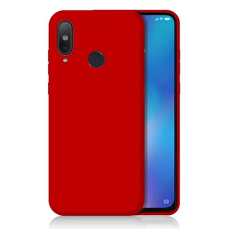 2019 чехол Новое поступление распродажа мягкий для Mi 8 телефона однотонный