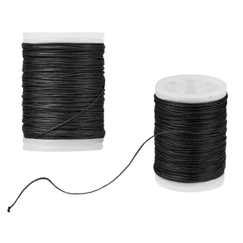 

Set of 2 Pcs 120 yds Archery Bow String Serving Material Bowstring Protect Black