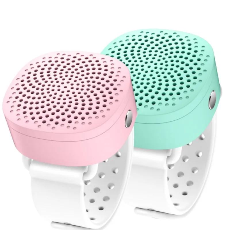 

Music Player Speaker Bluetooth Speaker Watch Wristband Wireless Sports Wearable Loudspeaker With Mic