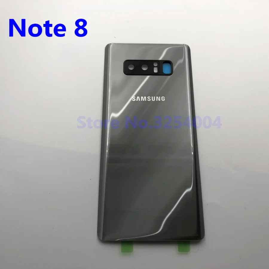Note8 чехол на заднюю батарейку для samsung Galaxy Note 8 N950 N950F N9500 задняя крышка на стекло+ объектив для камеры