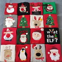 Одинаковые Семейные Рождественские свитера для мамы, дочки, папы и сына, толстовки с капюшоном, зимние пижамы с изображением Санта-Клауса и оленя, свитер, одежда
