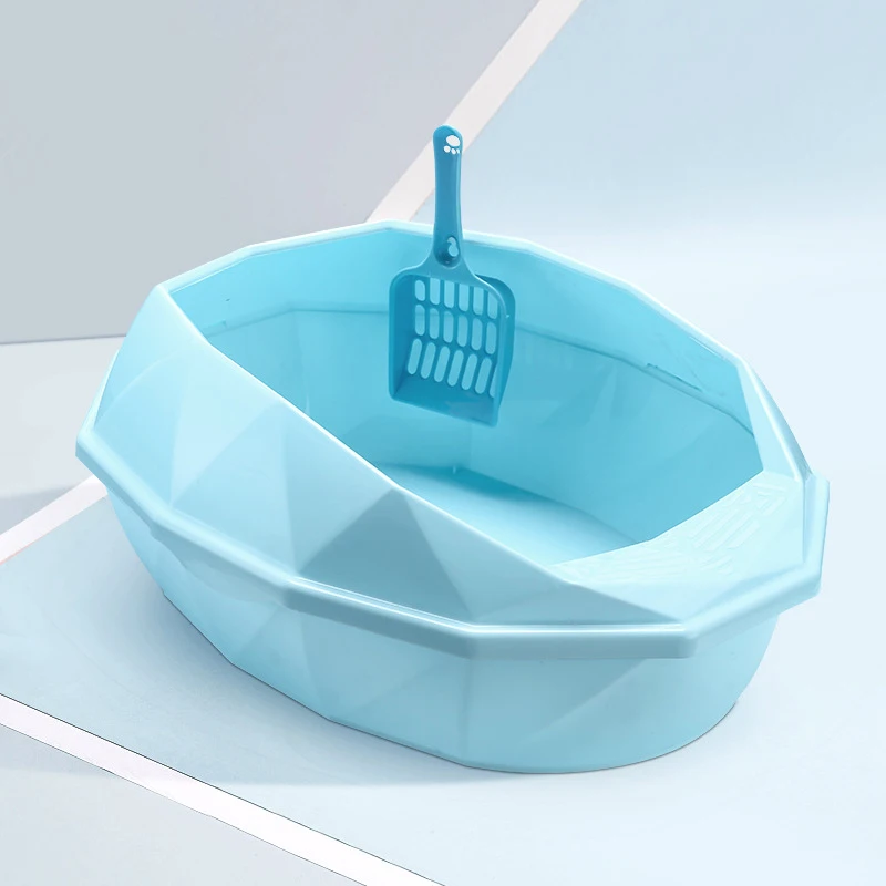 oilet Bedpan Cat Litter Box Toilet Supply Anti-Splash Pet Dog Toilet Puppy Plastic Cat Tray Cat Toilet Training Kit
