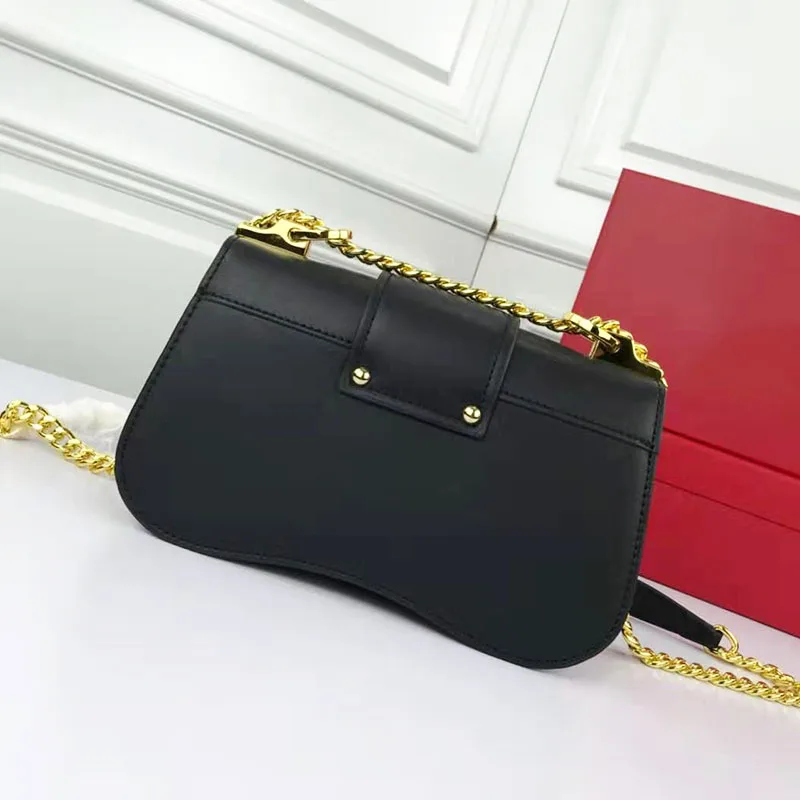 

2019 famous designer design fashion handbags for women luxury High-End quality genuine leather women's single shoulder bag