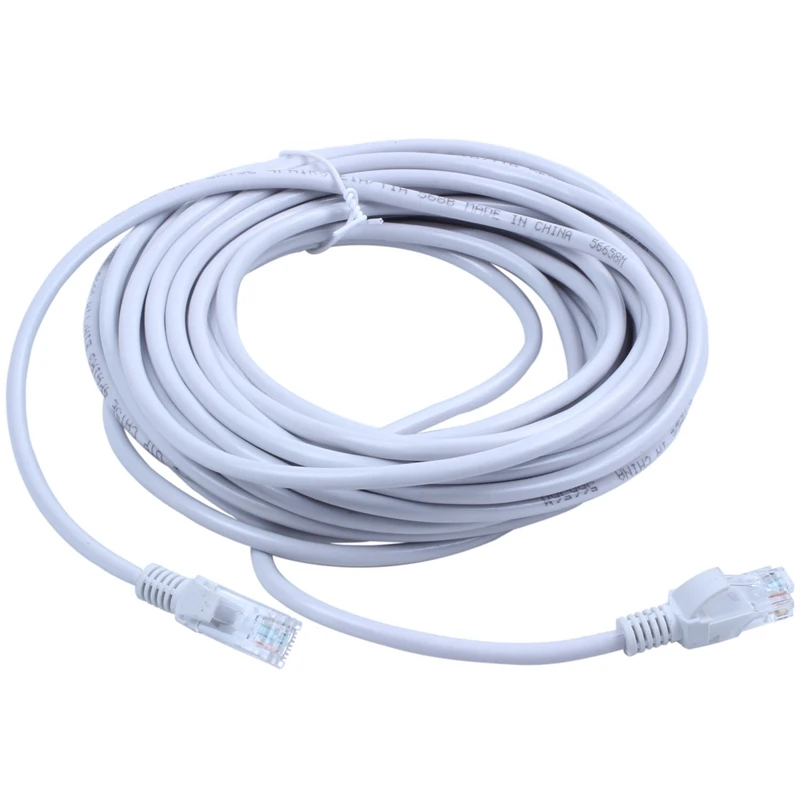 

RJ45 Ethernet Network Cable LAN Cat5 Internet Patch Lead 10M