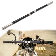 1 шт. мотоцикл ретро стиль тяга изогнутая алюминиевая ручка руль 25 мм 78 см для Harley Sportster XL883 XL1200 FLHT FLHR FLHX