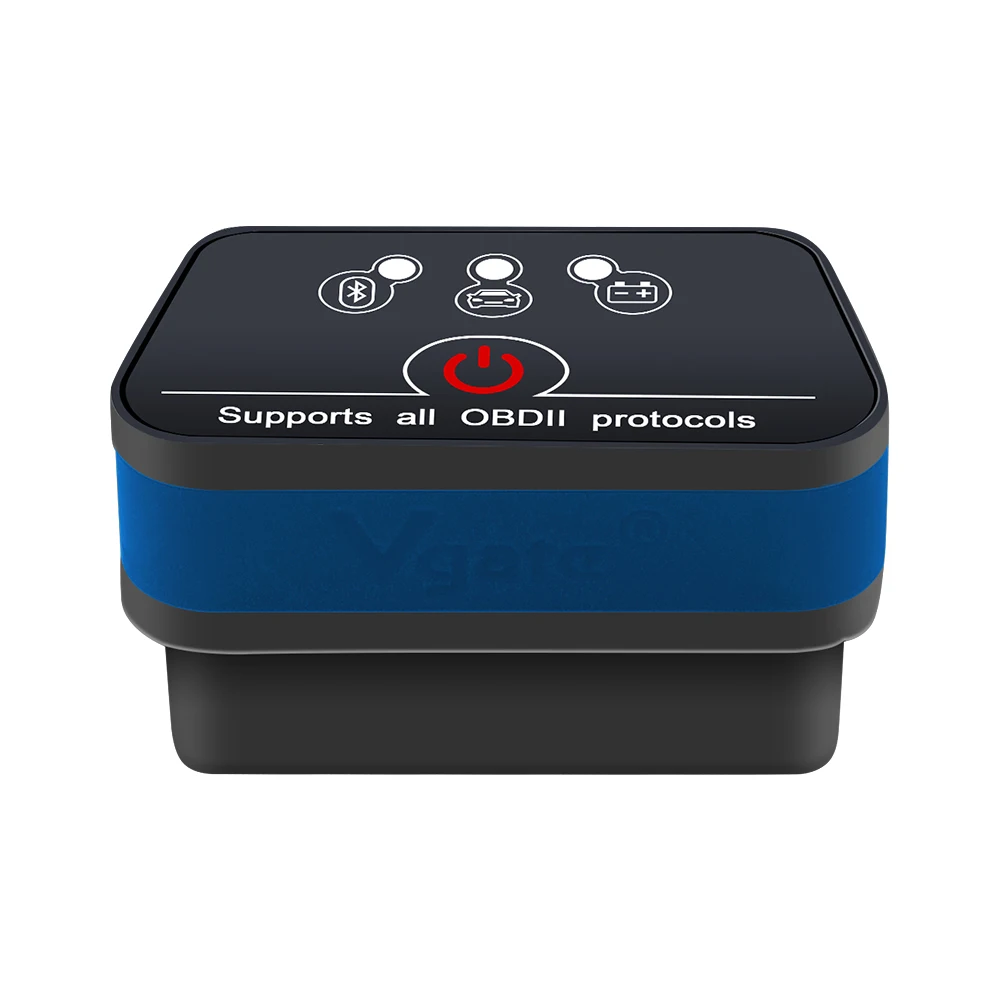 Новейший Vgate iCar 2 Bluetooth ELM327 OBD2 считыватель кодов iCar2 для Android/PC(4 цвета