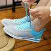 Summer Light Weight Women Sports Shoes 2022 Sporty Woman Sneakers Ladies Running Shoes Women's Sport Shoes Gym Gray Pink E-250 ► Photo 3/6