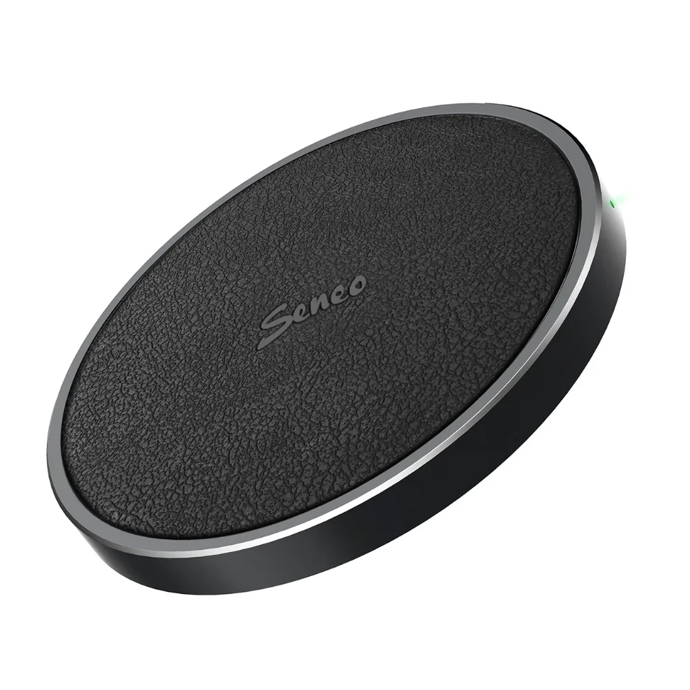 Seneo PA145 Wireless Charger Qi Fast Charging Pad For iPhone 11 XR X XS MAX 8 8 Plus 10W For Samsung Galaxy S10 S9 S9+ Note 8 (9)