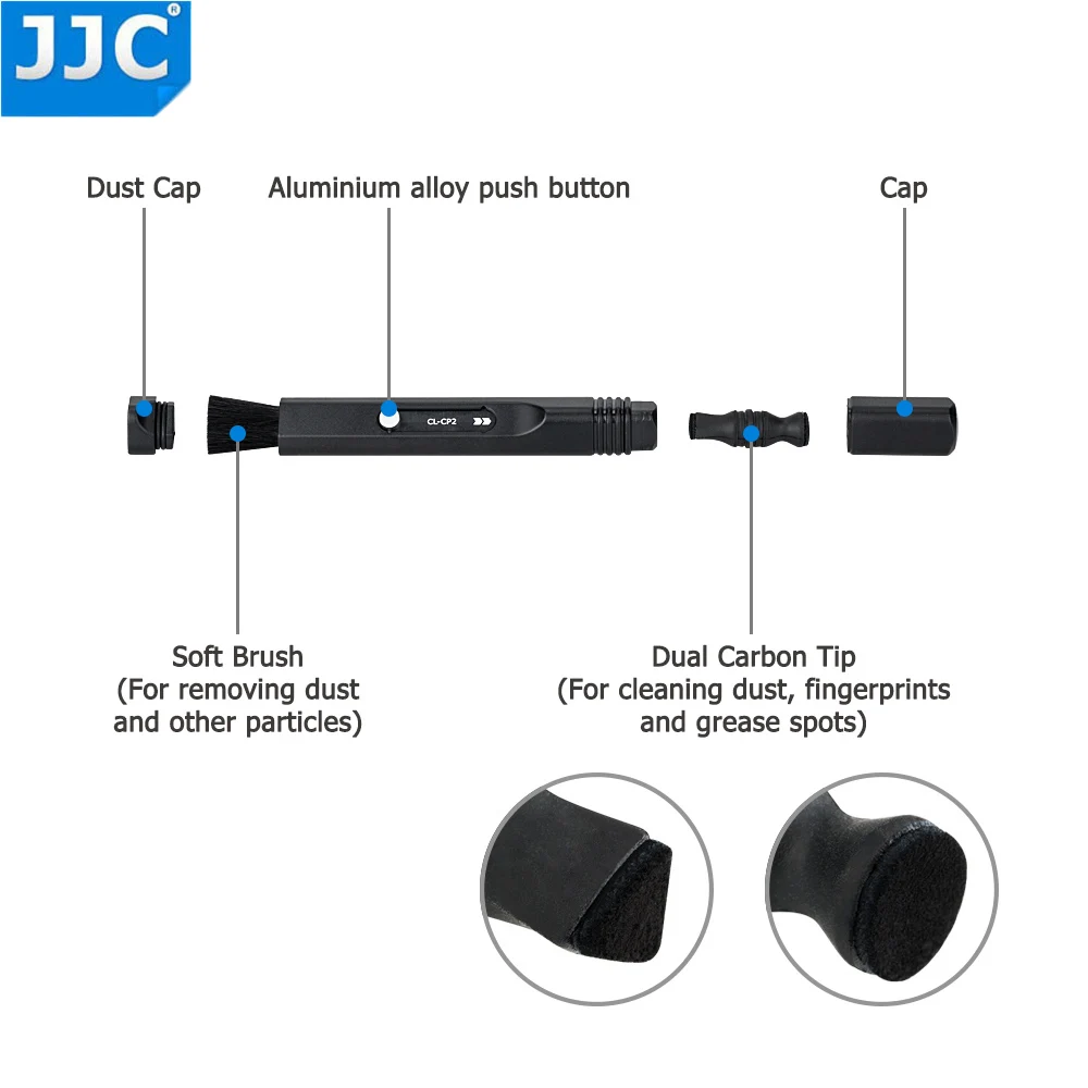 JJC камера Чистый инструмент объектив очиститель ручка DSLR SLR видоискатели фильтры очистки сенсор для Canon/Nikon/sony/Pentax