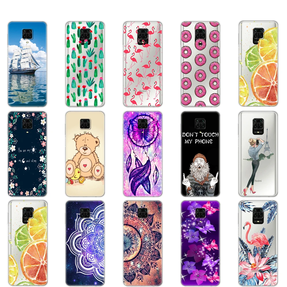 For Xiaomi Redmi Note 9S Case Silicon Soft TPU Back cover For Redmi Note 9 Pro Fundas Coque 6.67