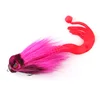 Ardea Pike Fly Fishing Big mouse Deer Hair fishing lure bucktail tail Silicone lure Head Dry Fly Hooks Artificial winter bait ► Photo 2/6