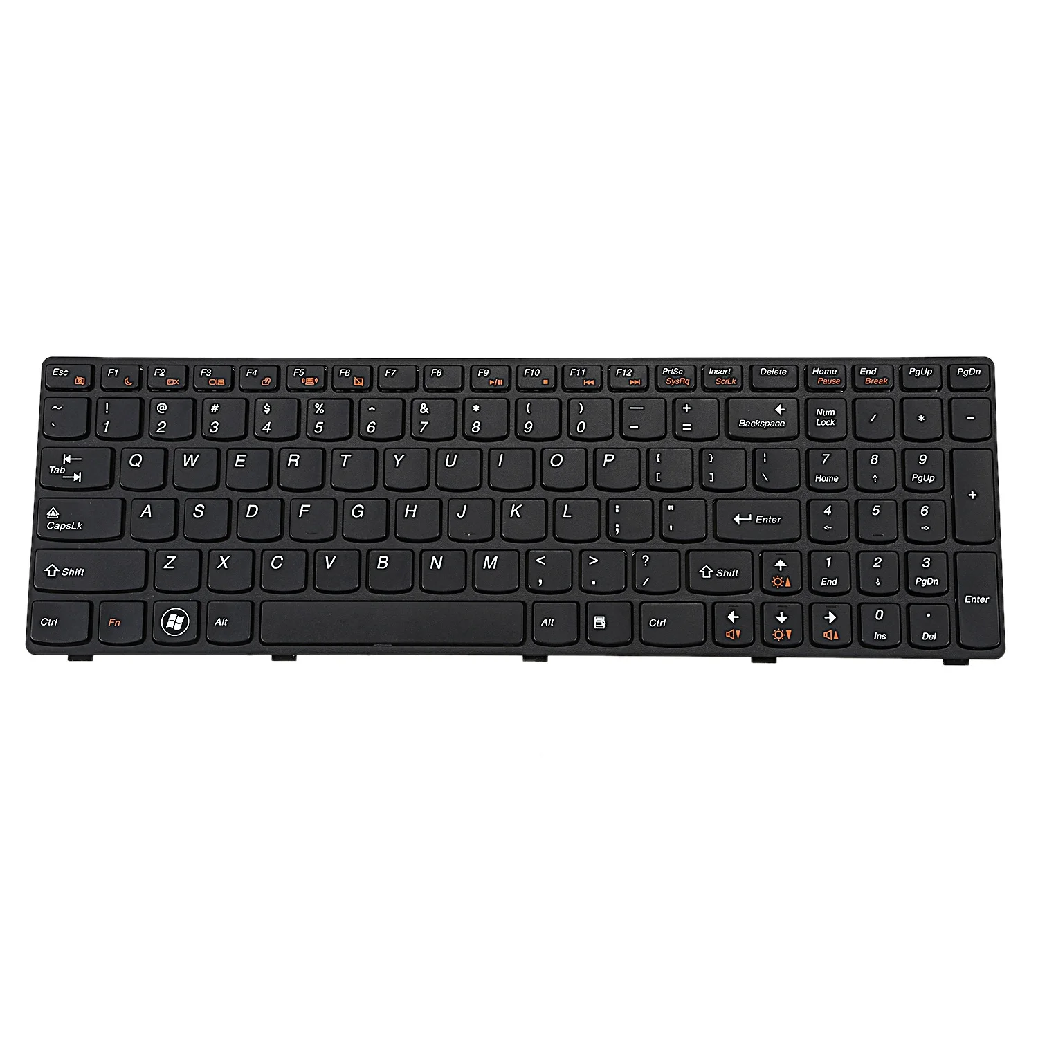 Соответствуют указанным в таблице английскую клавиатуру для lenovo Z570 Z575 B570 B570A B575 V570 B580 B580A B585 - Цвет: Black