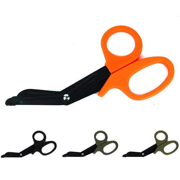 

EDC Military Standard EMT with Fine Tooth Survival Rescue Scissors First Aid Canvas Scissors Field Survival Equipment