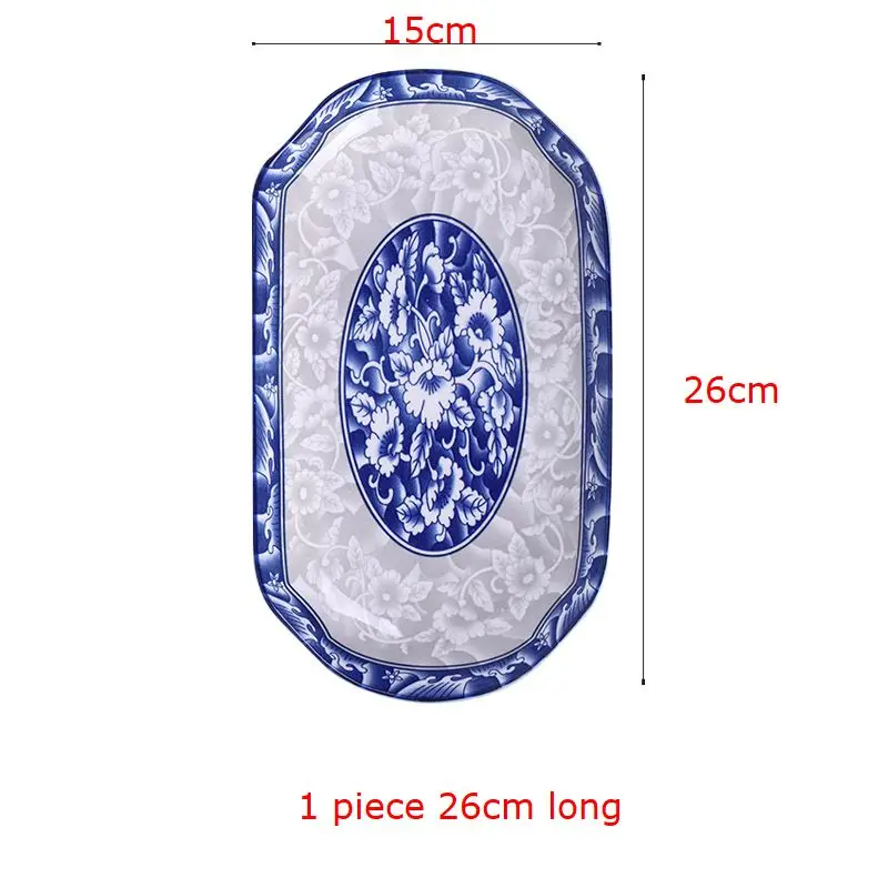 青と白の磁器の伝統的な中国の食器,皿とボウルのセット,セラミック食器