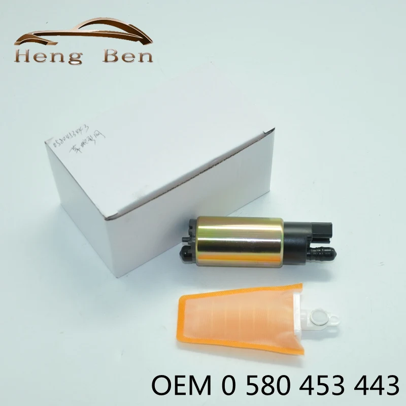 Насос Электрический бензиновый карбюратор со змеиным фильтром OEM 0 580 453 443|fuel pump 044|external fuel pumpfuel |