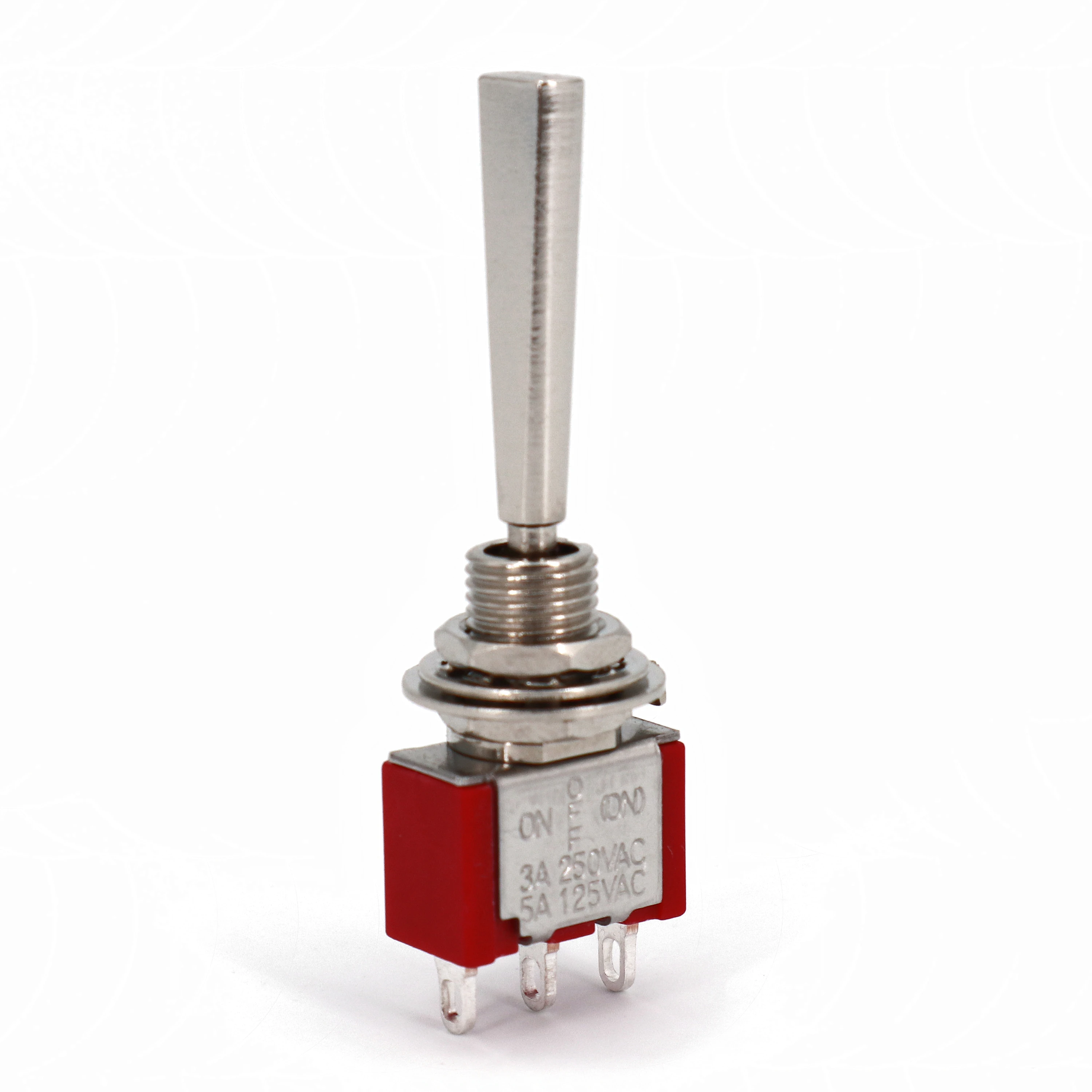 1 шт. SH T8014B-U2HBQ длинная плоская ручка SPDT 3Pin Мини тумблер ВКЛ-ВЫКЛ-мама