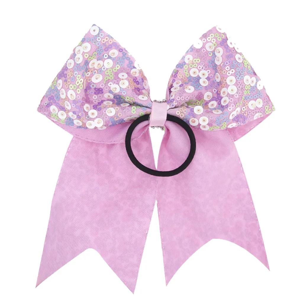 Baby girls Elastic Rubber band kids sequins bow hair rope hair band rubber band Head rope Girls Hair Accessories