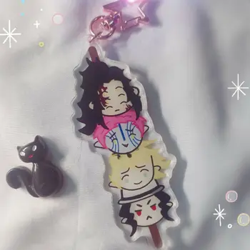 

Demon Slayer Kimetsu No Yaiba Kamado Tanjirou Stack Acrylic Keychain Strap 10cm