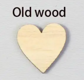 old wood Заказное настольное сердце с цветным розовым золотом кольцо для салфеток, персонализированные обручальные кольца для салфеток акриловое кольцо для салфеток с инициалами сердца - Цвет: old wood