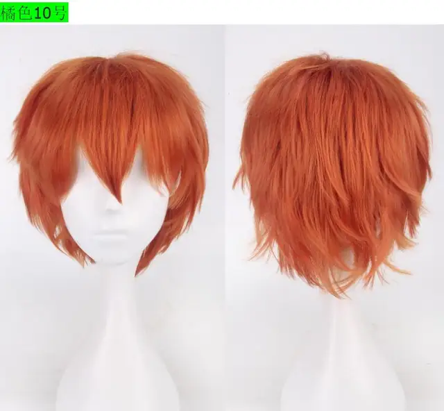 30CM 20 Colour Game Persona 5 Kurusu Akira Short Wig Cosplay Costume Heat Resistant  Hair Joker Amamiya Ren Men Wigs J