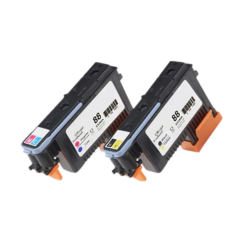 ASW 1 комплект 2PK для Hp 88 печатающая головка HP C9381A C9382A PRO K550 K8600 K8500 K5300 K5400 L7380 L7580 L7590