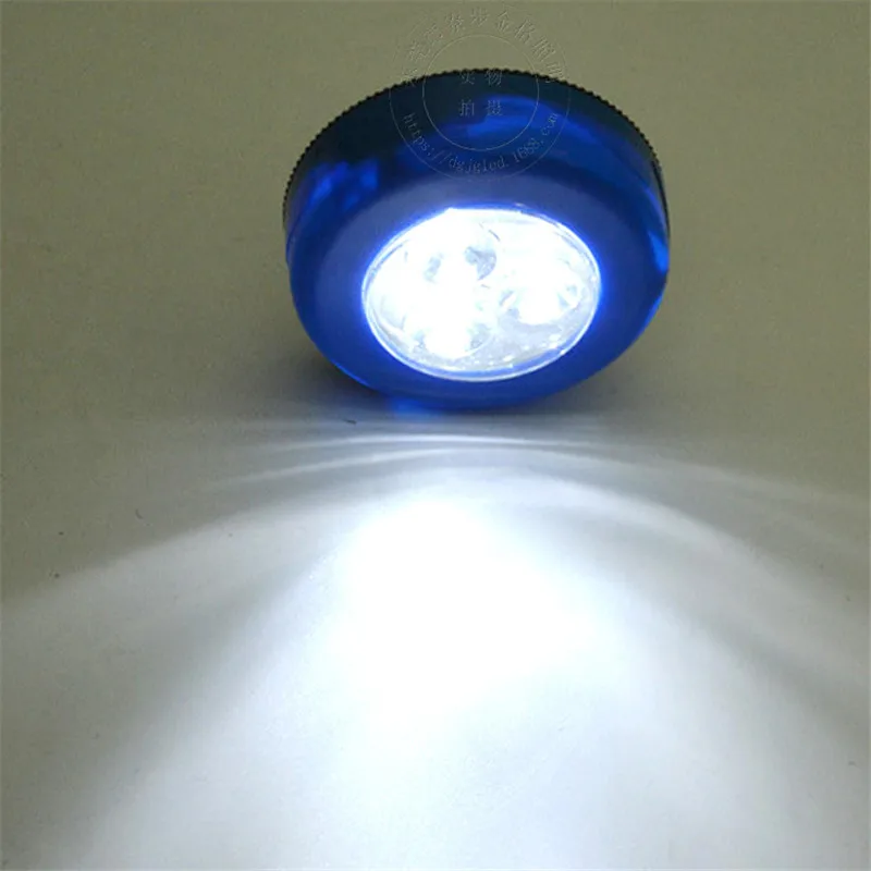 1 Pc LED Night Light Closet Cabinet Light Touch Sensor Light Kitchen Bedroom Cupboard Wireless Magnetic Corridor Stair Lamps
