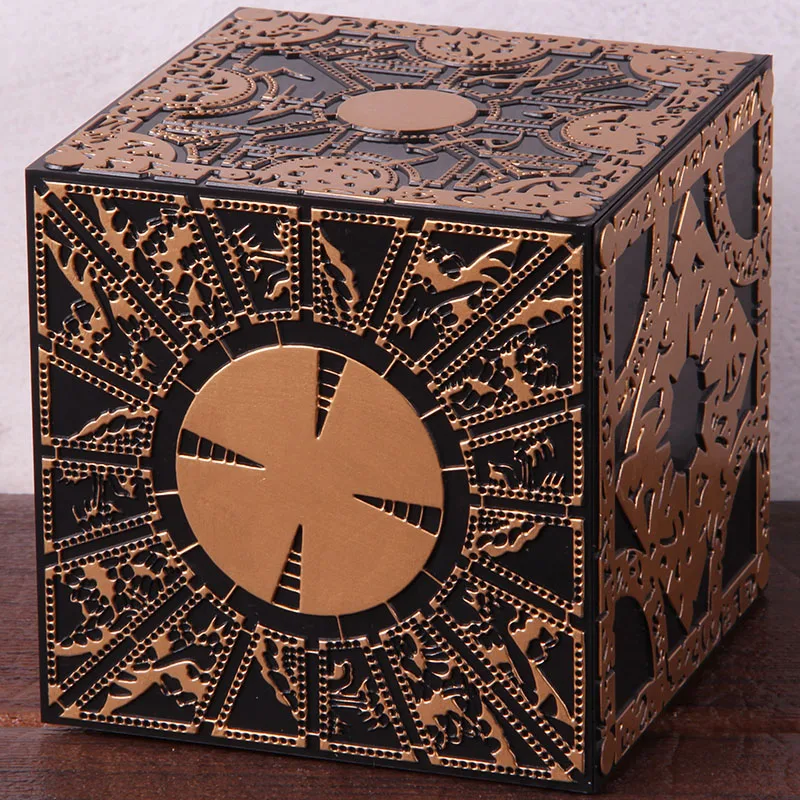 Фильм ужасов Hellraiser Puzzle Box жалование конфигурации ПВХ фигурка Коллекционная модель игрушки