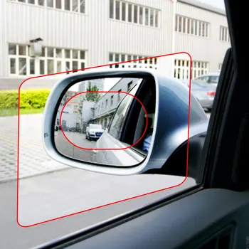 

DWCX Universal 4Pcs Clear Car Anti Fog Rainproof Side Rear View Mirror Window Protective Film Accessory