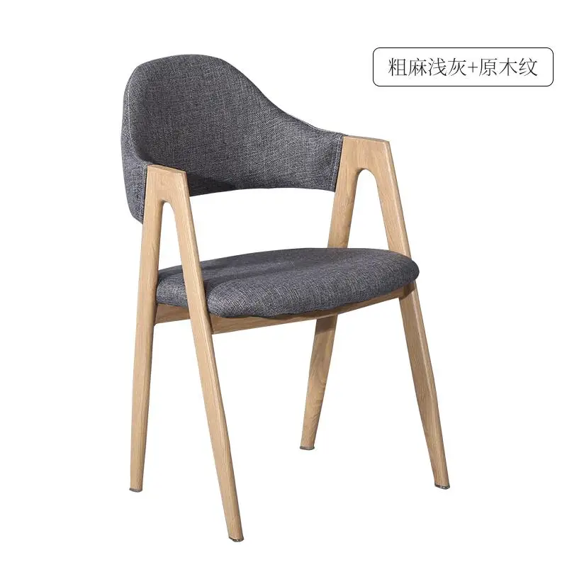 Стул для кафе, стулья для вечеринки, деревянный скандинавский обеденный стул, домашний простой стул, сетчатый красный стул для ресторана, чайного кофейня, столы и стулья - Цвет: Style 1