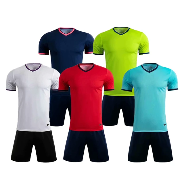 Men Multicolor Modern Custom Design Football Apparel - Sky Blue