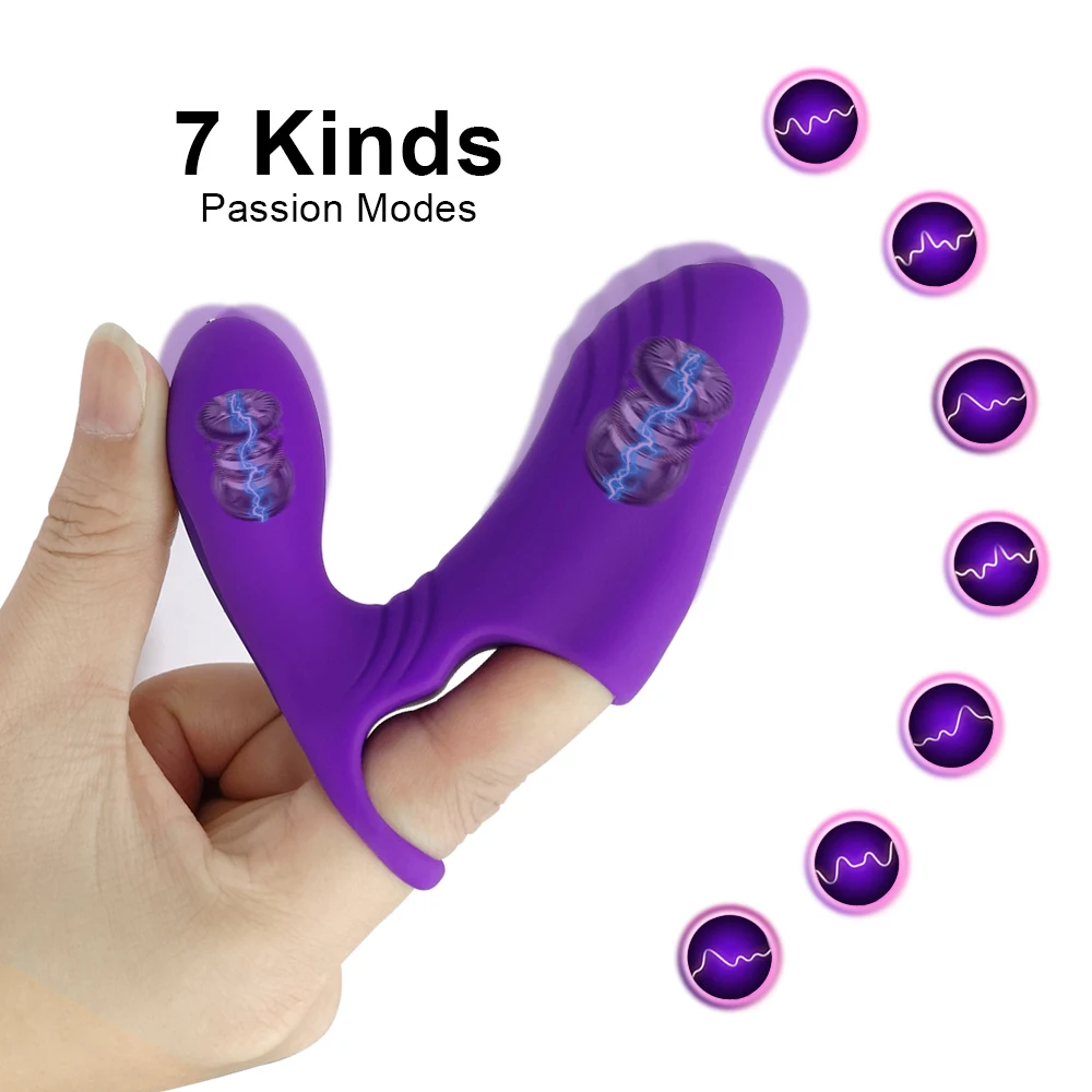 Finger Vibrator Sex Toys For Women Vaginal G Spot Massager Clitoris Stimulator Wireless Remote Vibrators Female Adults Product 6
