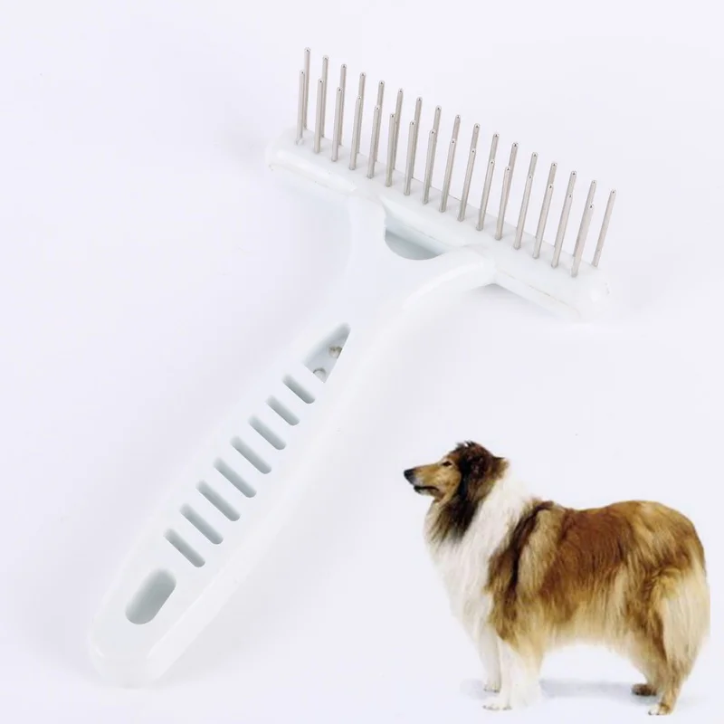 

Pet Dog Cat Long Short Thick Hair Fur Shedding Remove Grooming Rake Comb Brush HH2 AA